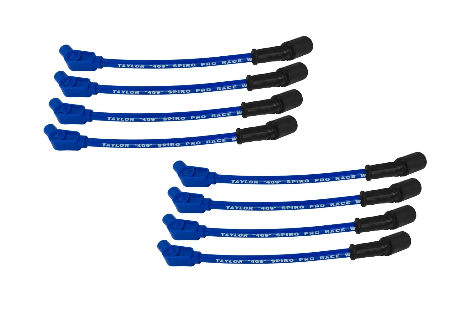 Spark Plug Wire Set Universal 10.4mm Silicone Spiro Pro 409 409 135_ Blue 79613